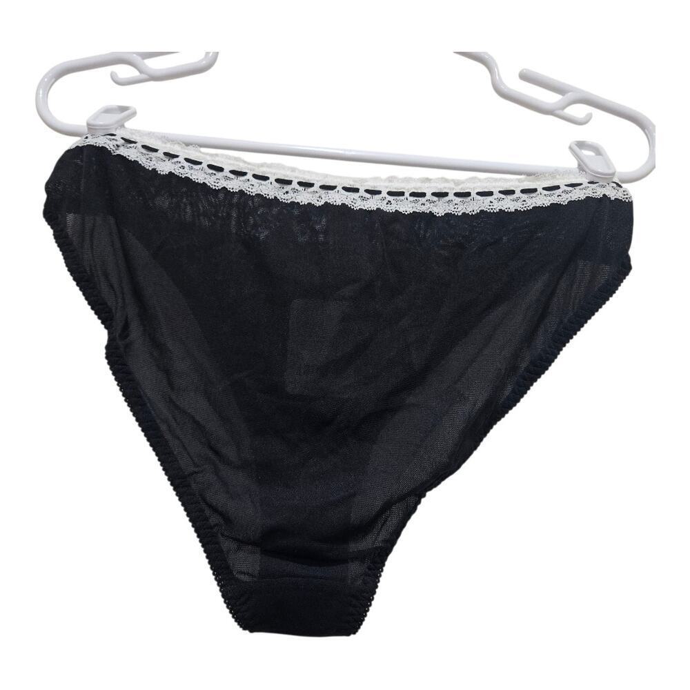 Free people underwear womens size xl black so sweet bikini - Picture 3 of 5